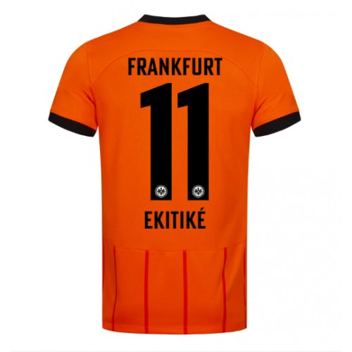 Pánský Fotbalový dres Eintracht Frankfurt Hugo Ekitike #11 2024-25 Třetí Krátký Rukáv